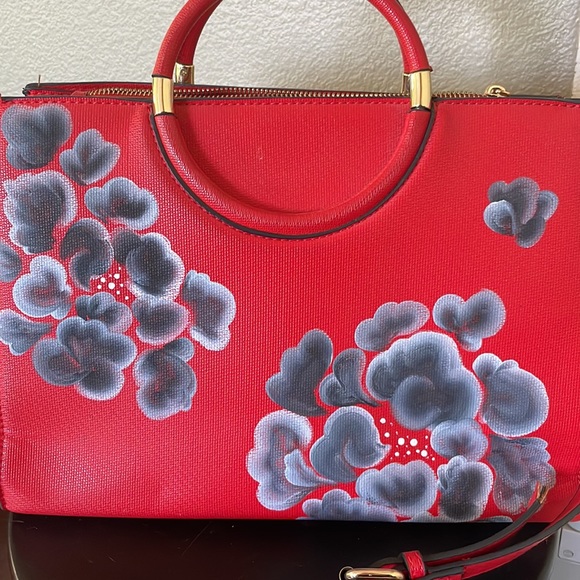 Hand painted custom purse - Picture 2 of 6